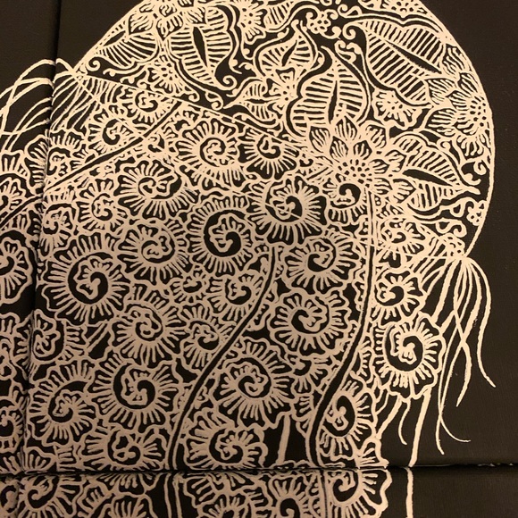 Jellyfish Painting, new, unique art - Picture 4 of 6